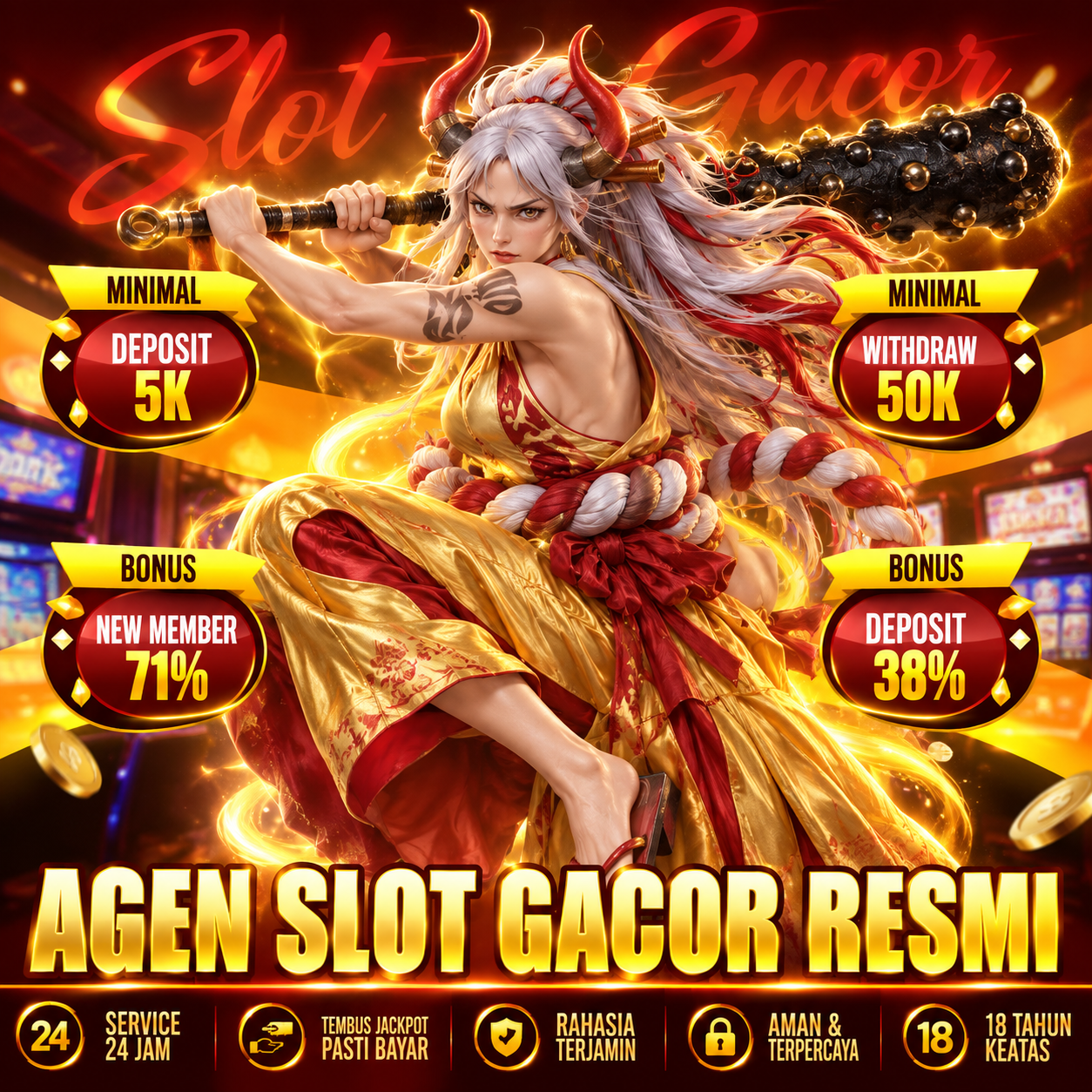 NINJASLOT388 : Istana Game Online Terlengkap Serta Live Casino VVIP